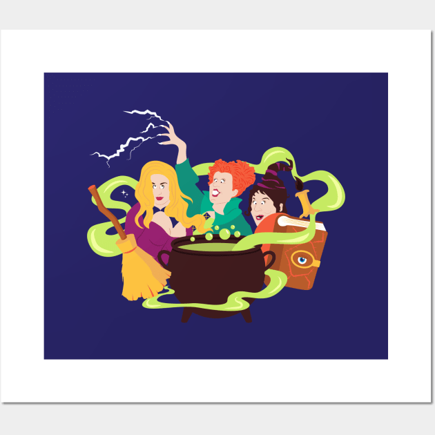 It's just a bunch of hocus pocus Wall Art by SarahLouiseNicholson